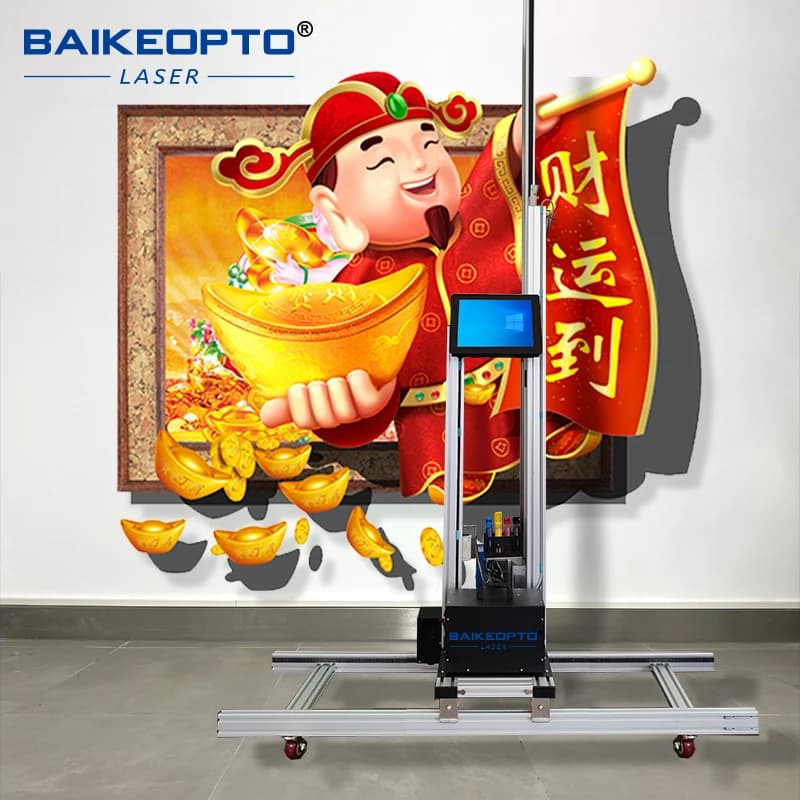 Floor Printer Printing Machine for Home Painting with 3D Wallpaper on Wall for Interior and Outdoor