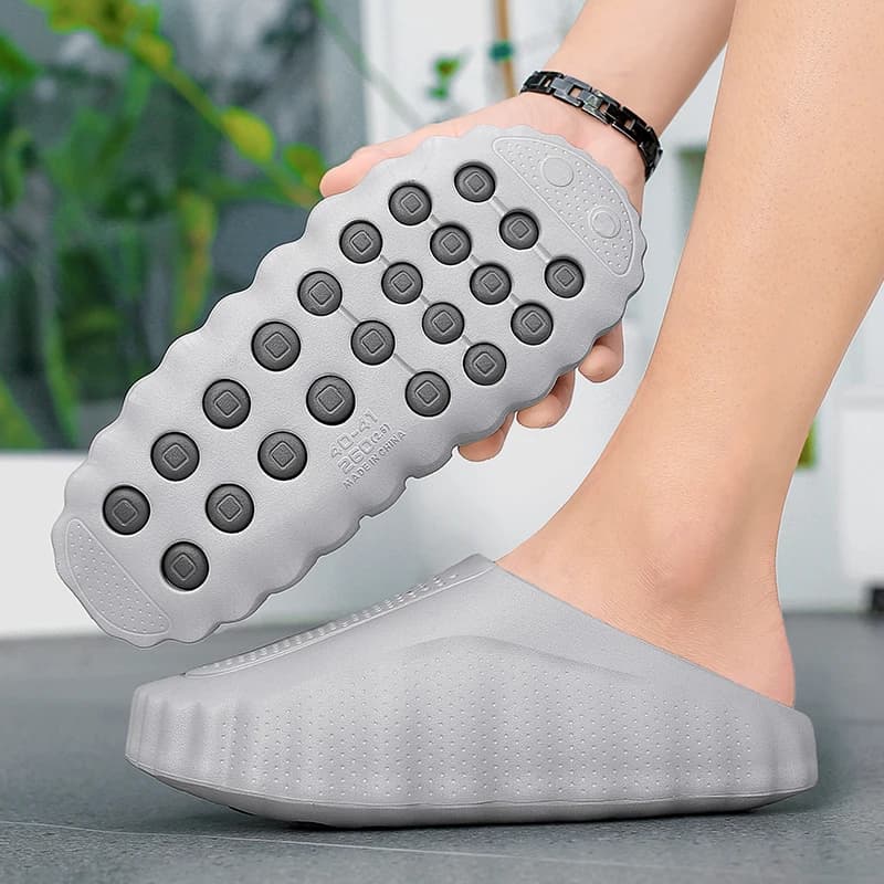 Ciabatte Estive alla Moda per Uomo, Scarpe Leggere Antiscivolo da Esterno, Calzature Casual Resistenti all'Acqua