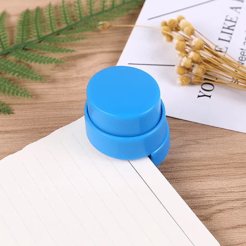 Innovative Stapleless Stapler, Practical Paper Binding Solution for Daily Work & Study