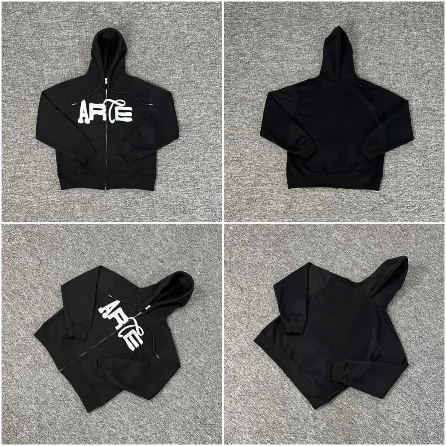 Cardigan con Zip in Stile Americano con Patch a Lettere, Felpa Oversize Unisex Hip Hop in Cotone a Maniche Lunghe