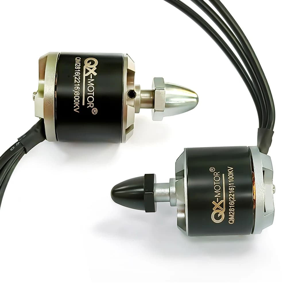Motore Brushless QX-MOTOR QM2816 2216 CW CCW per Aeromodelli RC, Elicotteri, Quadricotteri e Droni Multiasse