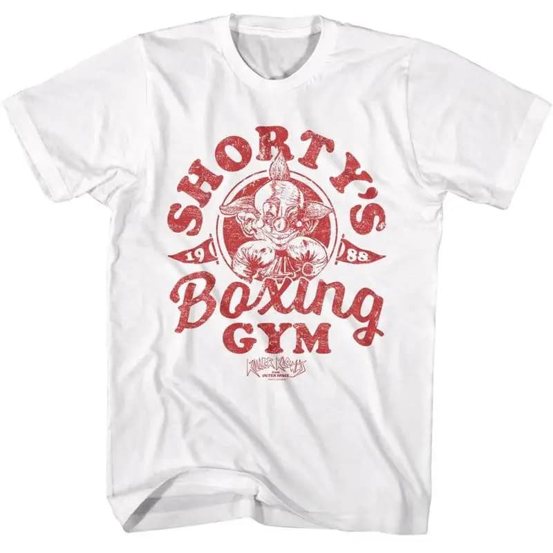Maglietta da uomo Killerklowns From Outer Space Movie Shorty S Boxing Gym