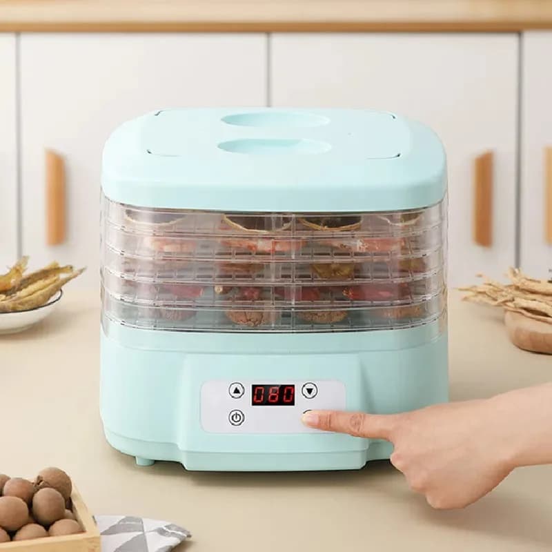 【2026】Essiccatore per Frutta e Verdura, Snack per Animali Domestici e Carne Essiccata, Completamente Automatico, Piccolo Essiccatore Domestico