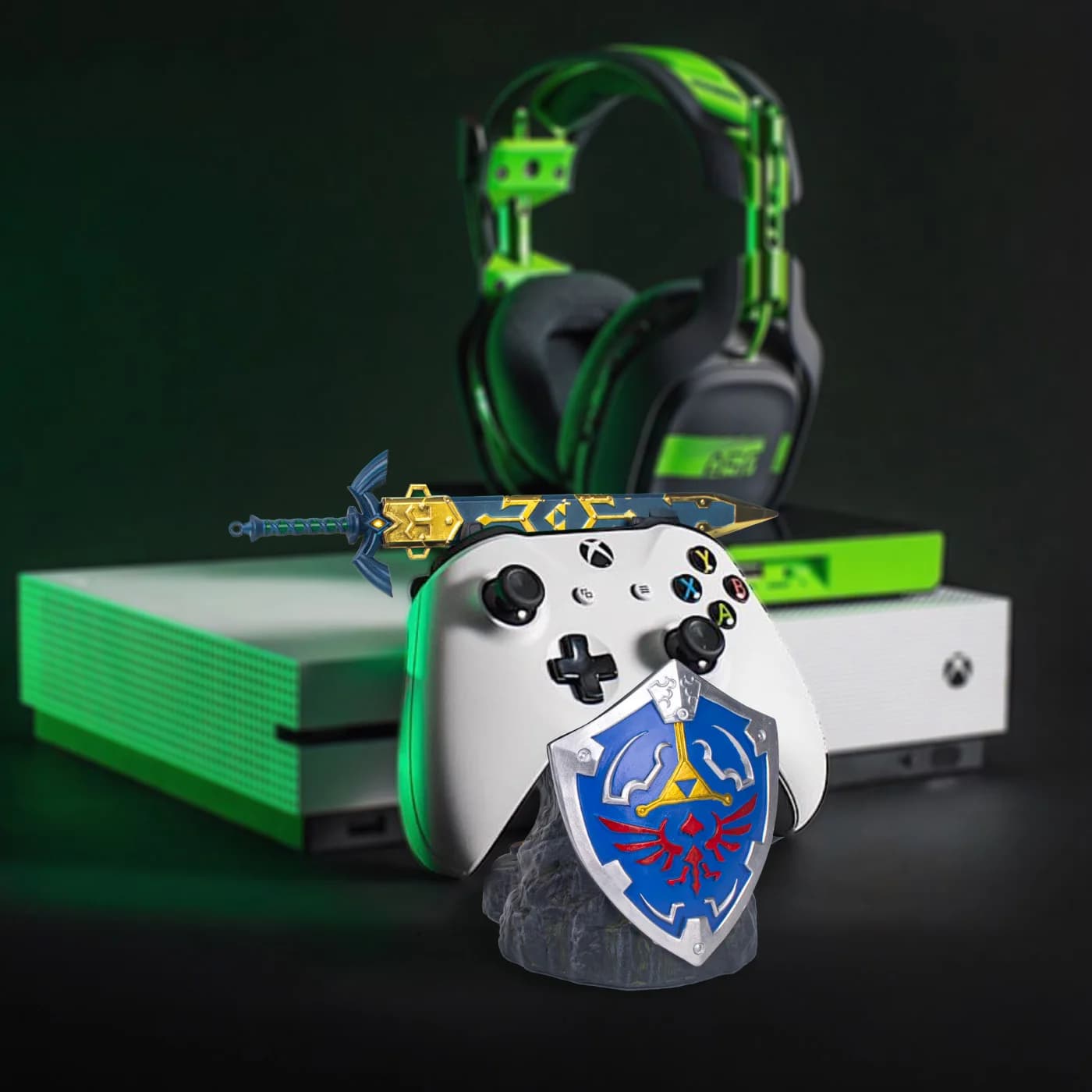 The Legend of Zelda XBOX PS5 Supporto da gioco Creativo Anime Controller Design Regali per la decorazione del desktop