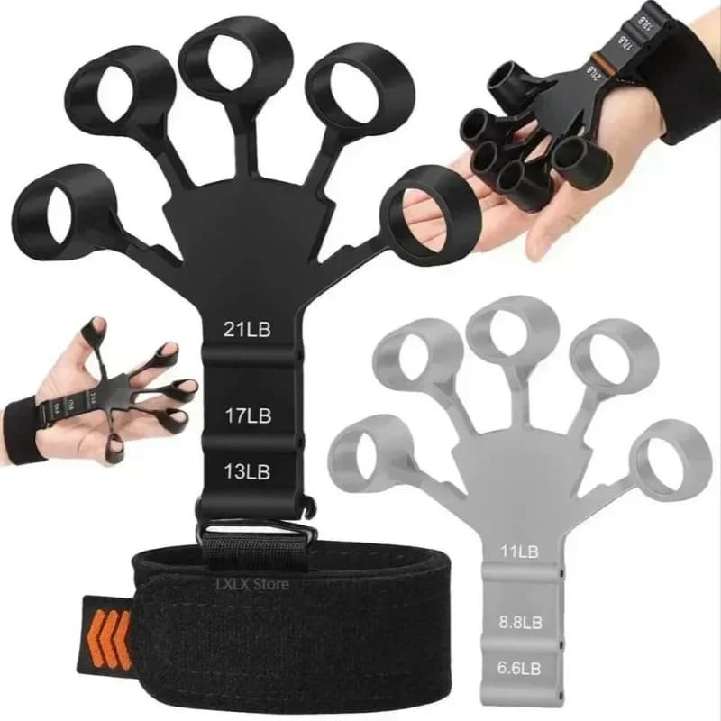 Finger Gripper Finger Exerciser Guitar Finger Exerciser 6 levels of resistance recovery physical tools manual reinforcement for the patient
