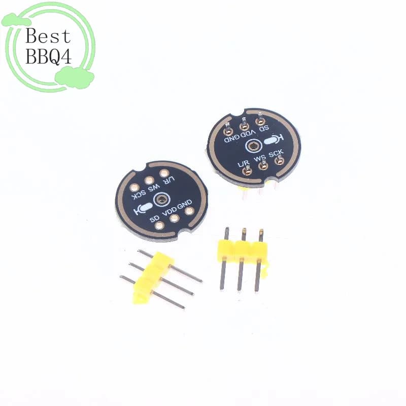 BBQ4 1Set Modulo microfono digitale I2S MS3625 INMP441 di precisione omnidirezionale a basso consumo e dimensioni ultra ridotte per ESP32 Arduino
