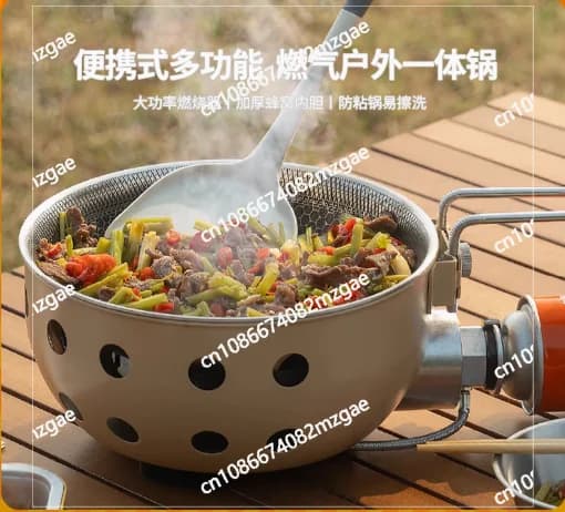 Integrated Pentola for Camping, New Portable Box for Camping