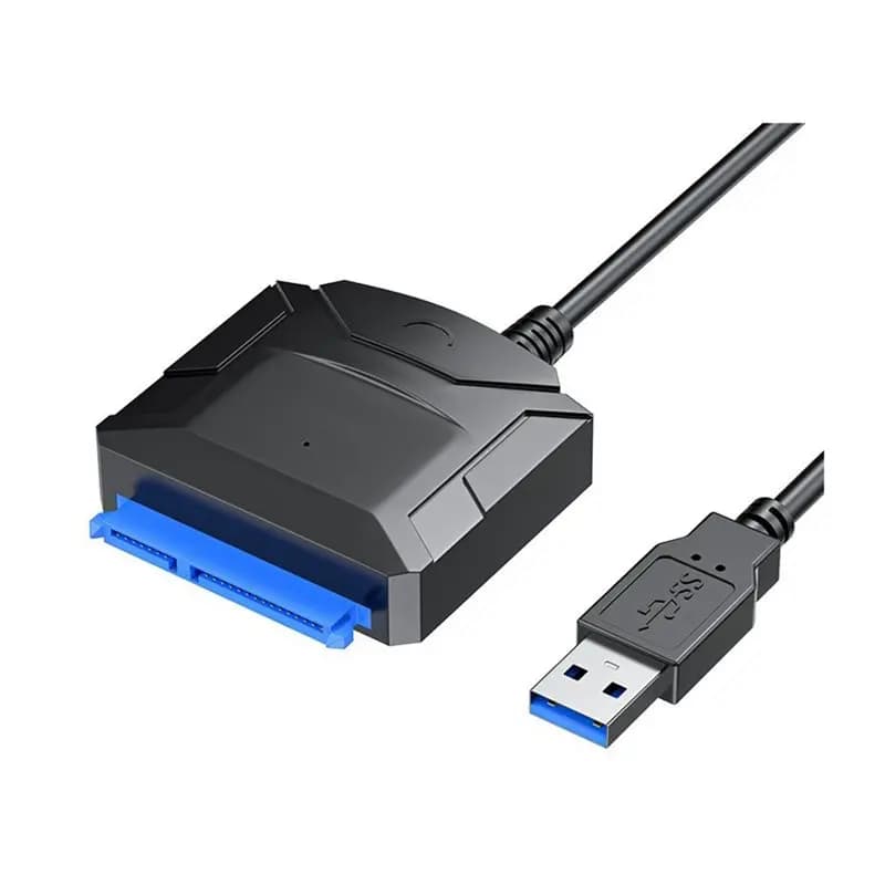 Cavo di conversione A28Q-SATA a USB 3.0, adattatore da USB 3.0 a SATA, convertitore per hard disk esterno per HDD e SSD da 2,5" e 3,5"