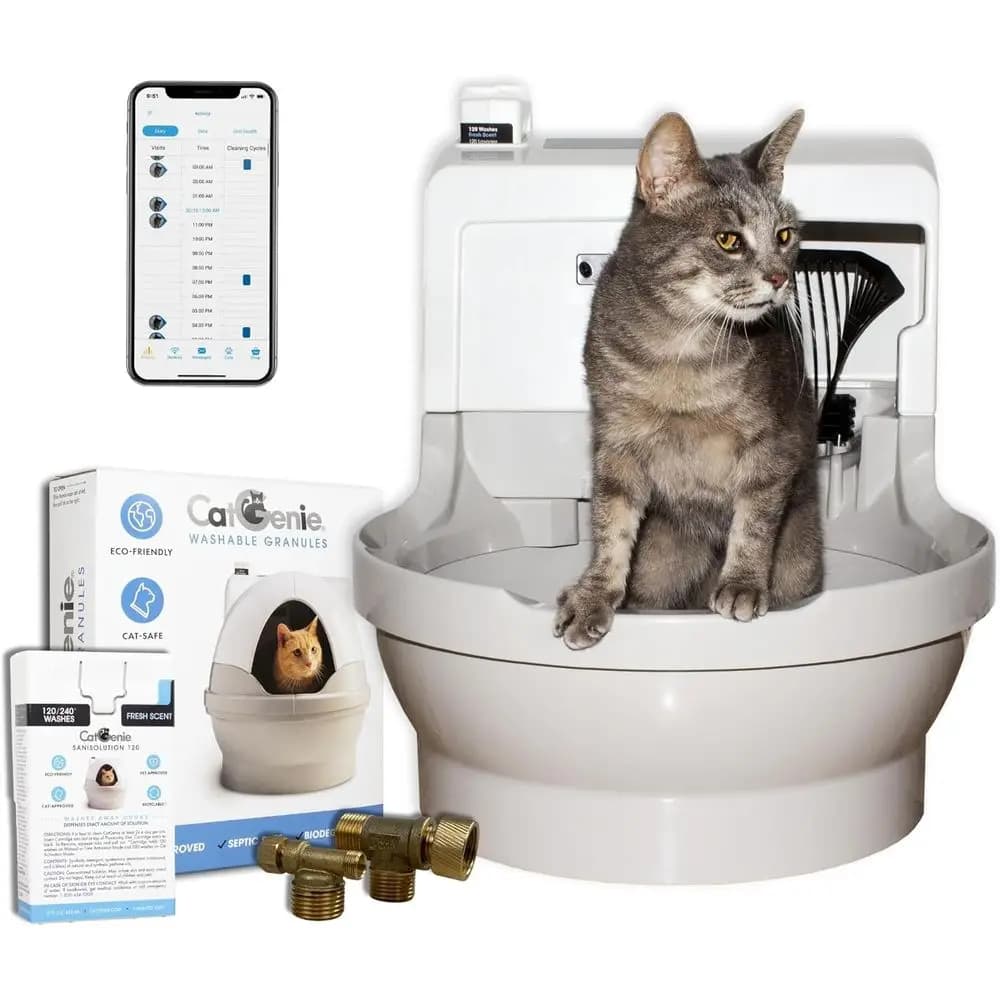 A.I. Lettiera per Gatti Automatica Autopulente e Completamente Igienizzante