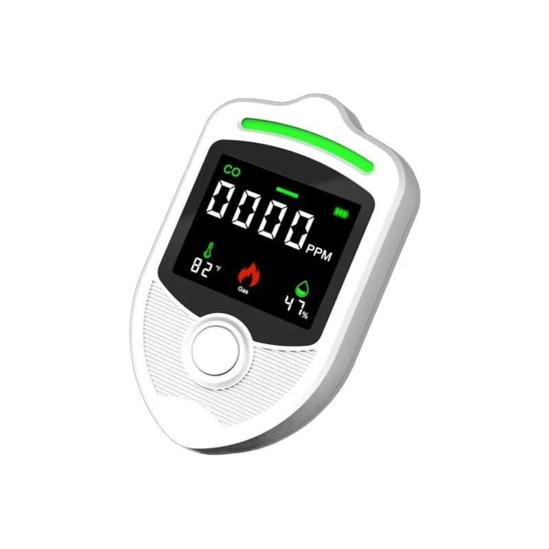 2026 Gas Temperature Humidity CO mo ni tor 4-in-1 Wall Plug Detector for Combustible Gas Leakage Carbon Monoxide Meter