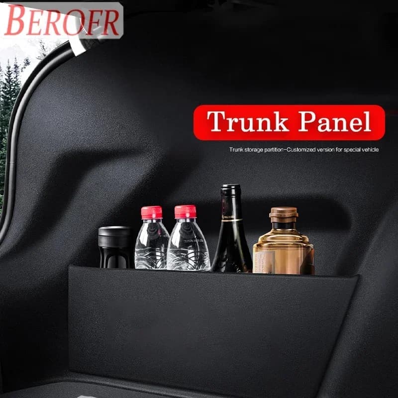 2 pezzi bagagliaio di un'auto partizione per ZEEKR X 001 007 2021-2025 bagagliaio scheda di immagazzinaggio piastra scatola di coda accessori