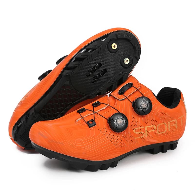 Professional Mountain Cycling Shoes, Deep‑Cleated Rugged MTB Outsole, Quick‑Fit Closure System, Breathable Wear‑Resistant Upper