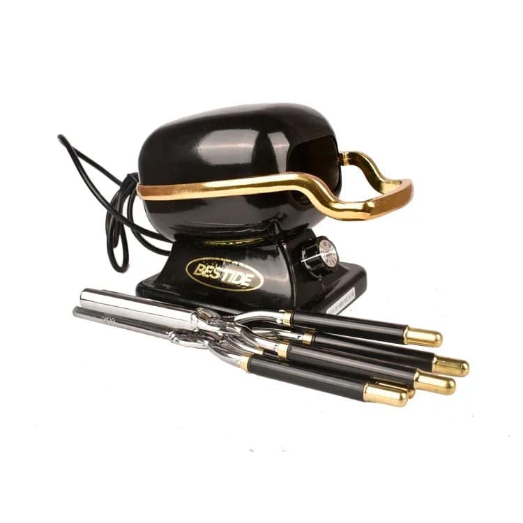 Professional curler set 13 in 1, automatic, anti-coating, 0.35-1 inch, for beauty salon, with cutting-edge technology.