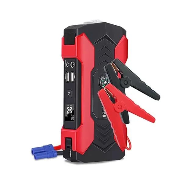 Avviatore d'Emergenza Portatile per Auto con Luce LED per Emergenze all'Aperto
