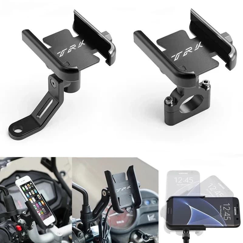 Per Benelli TRK 502 552 702 X TRK702 TRK552 TRK251 TRK502 Accessori Moto Manubrio Supporto Del Telefono Mobile GPS Del Basamento Della Staffa