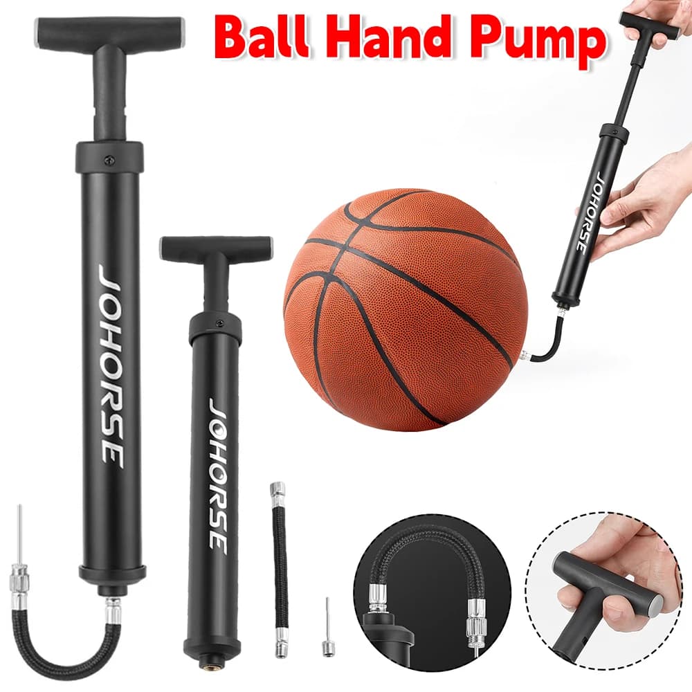 Air Pump Hand Pump Portable Football Pump Inflator Pump Compact Football Pump for Basketball Multifunction Air Pump for Bicycle