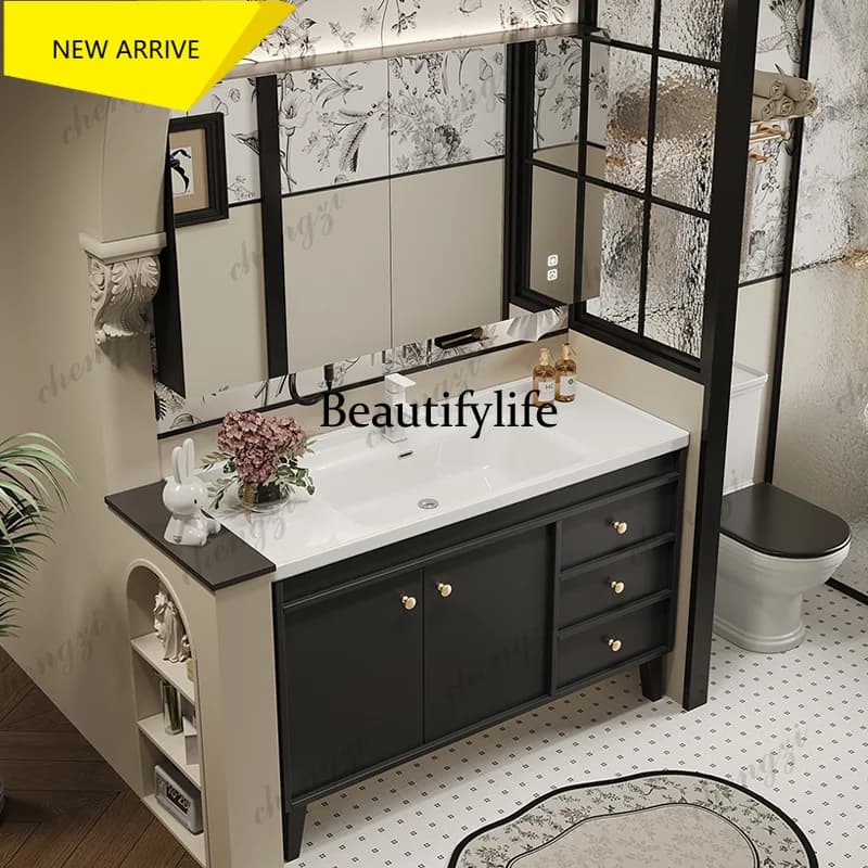 M178 Partitions Disinfecting Bathroom Cabinet Living Room Makeup Vanity Bathroom Cabinet Perfume Gadgets Gabinete Trendy Furnitu
