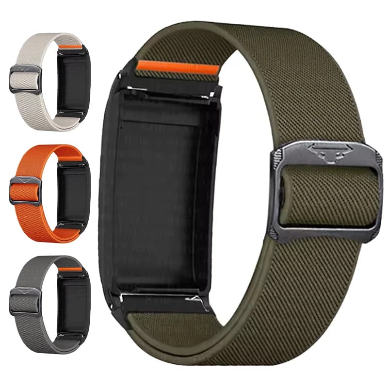 Soft Nylon WatchStrap for WHOOP 5.0 band Adjustable Fitness Sport Breathable smartwatch Bracelet for whoop band 5.0 4.0 strap