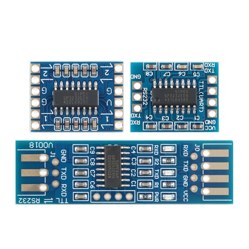 SP3232 Converter module from RS232 to TTL Adapter card serial port 3.3V/5V Logical level change for PLC flashing device