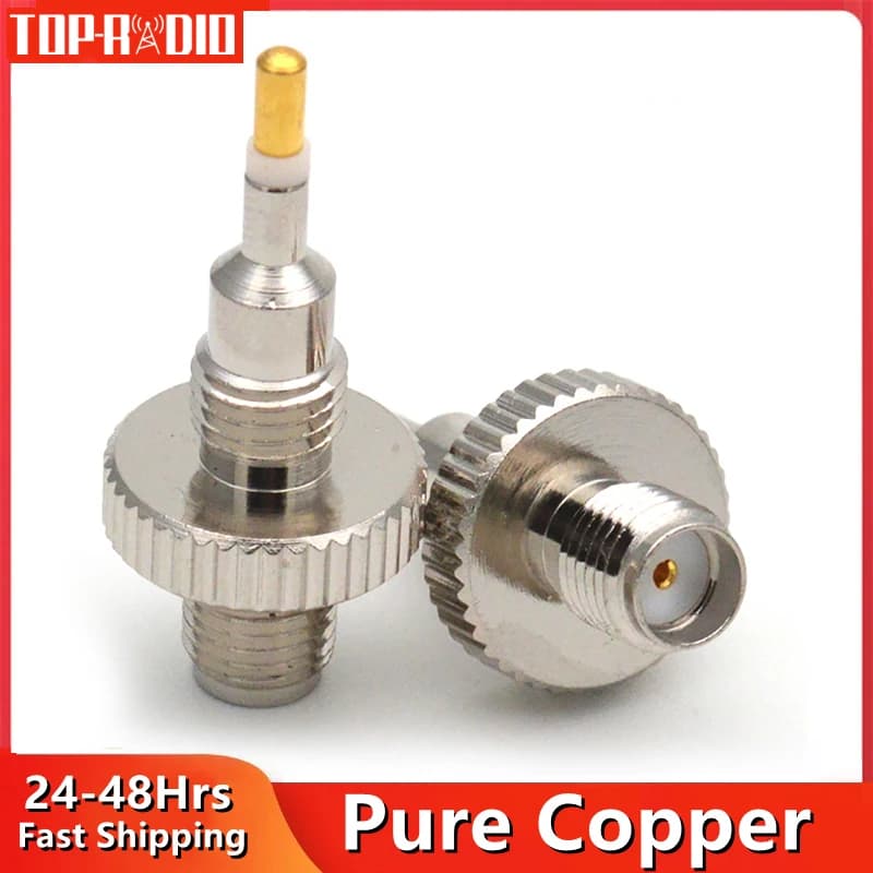 1PC SMA Test Testa Femmina GP88S GP328 GP338 Adattatore Antenna per Motorola Walkie talkie