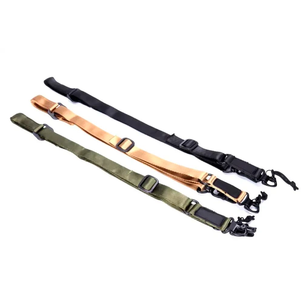 Set di montaggio per cintura per pistola con imbracatura per fucile MS2 regolabile multi-missione in nylon tattico BK/TAN/OD