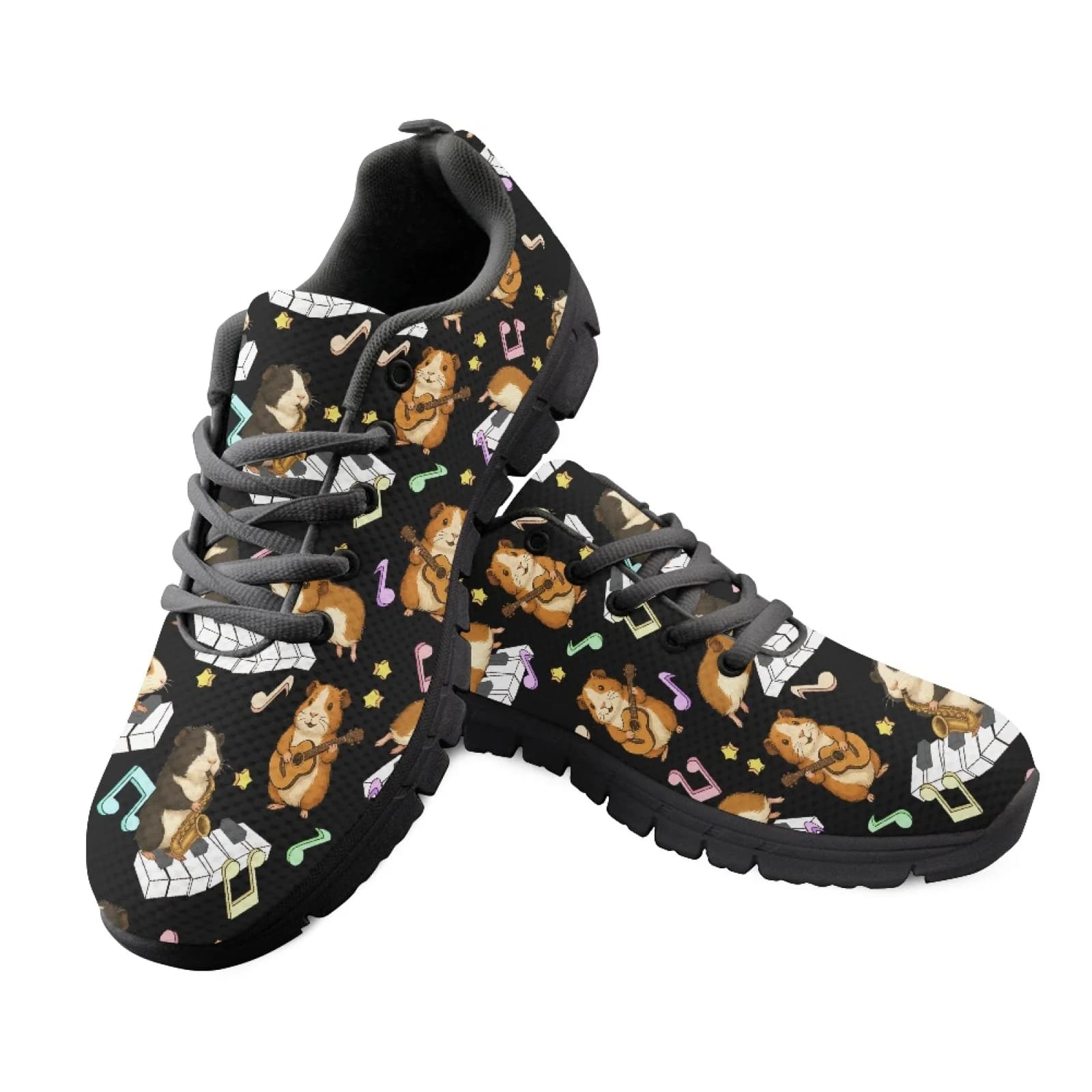 INSTANTARTS Elastic Mesh Athletic Trainers, Mesh & EVA Flexible Running Sneakers for Outdoor Daily