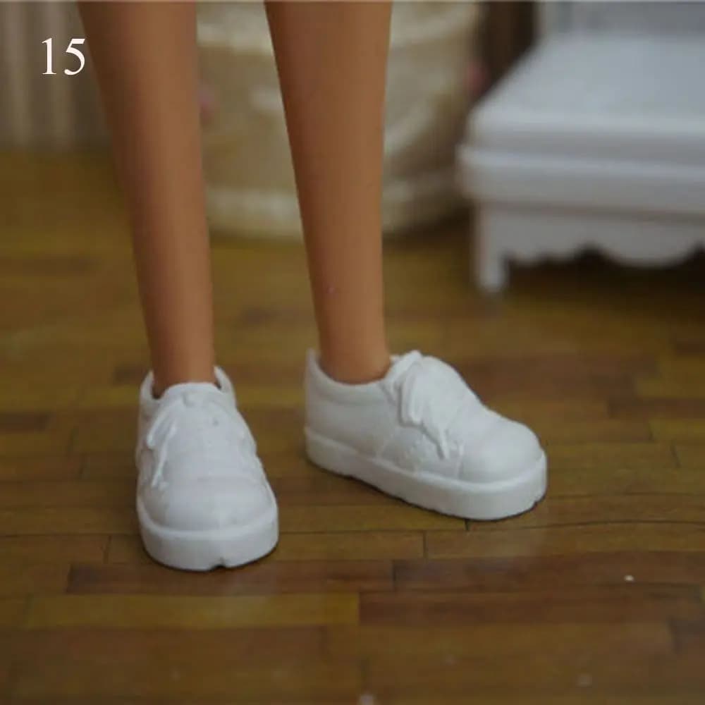 Plastic Fashion Female Long Knees Boots Hero Dolls Boot Shoes Socks Accessories