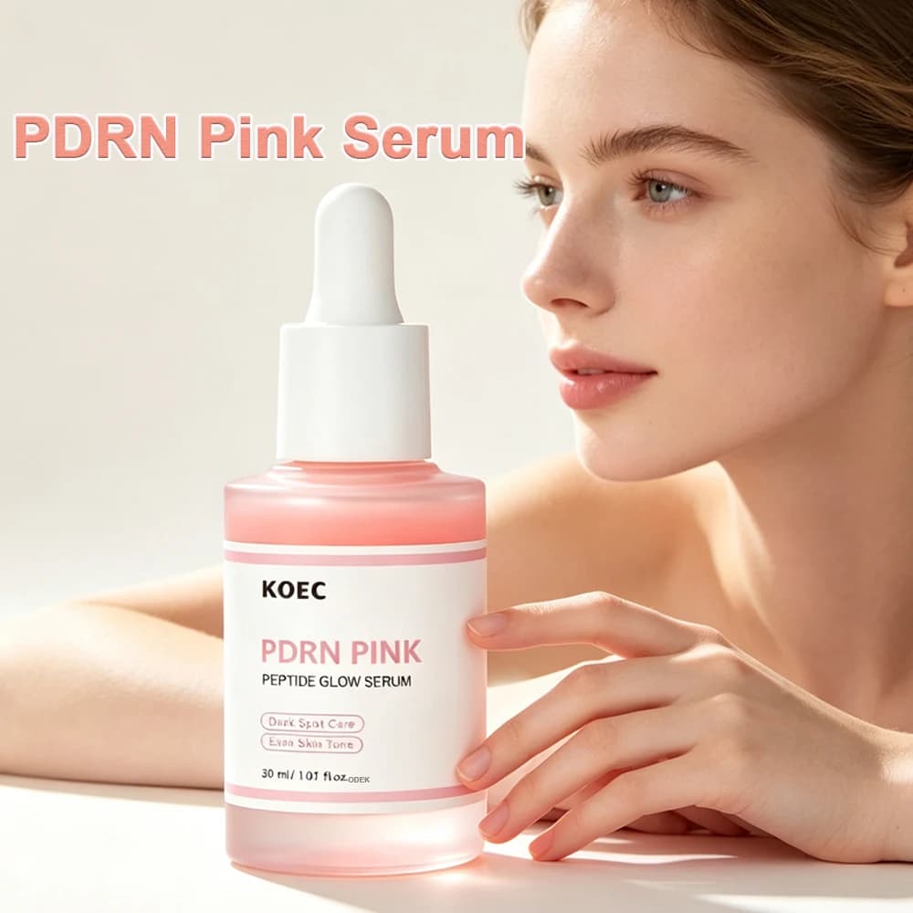 Korea 30ml Salmon PDRN Collagen Ampoule Skin Booster 0.25mm Microneedle Serum Elasticity Anti-Wrinkle Facial Treatment