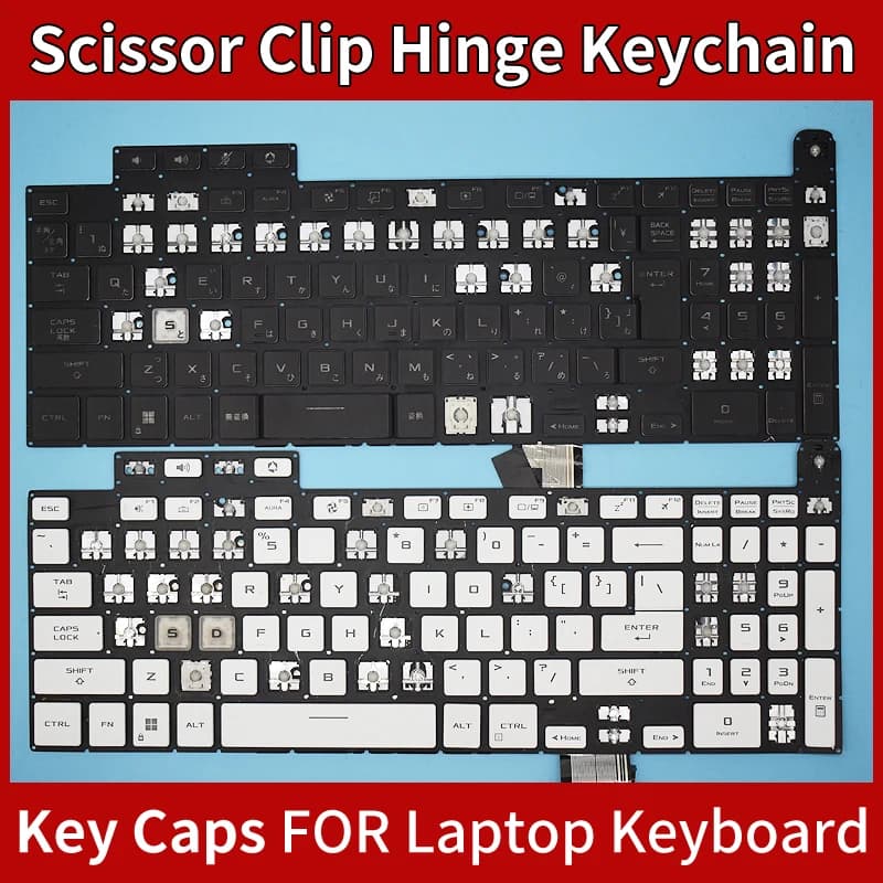 Di ricambio Per ASUS TUF Gaming F17 e A17 TUF Gaming F15 e A15 FA507, TUF Dash 15 2022 FX517 Serie Tastiera Del Computer Portatile KeyCap Cerniera