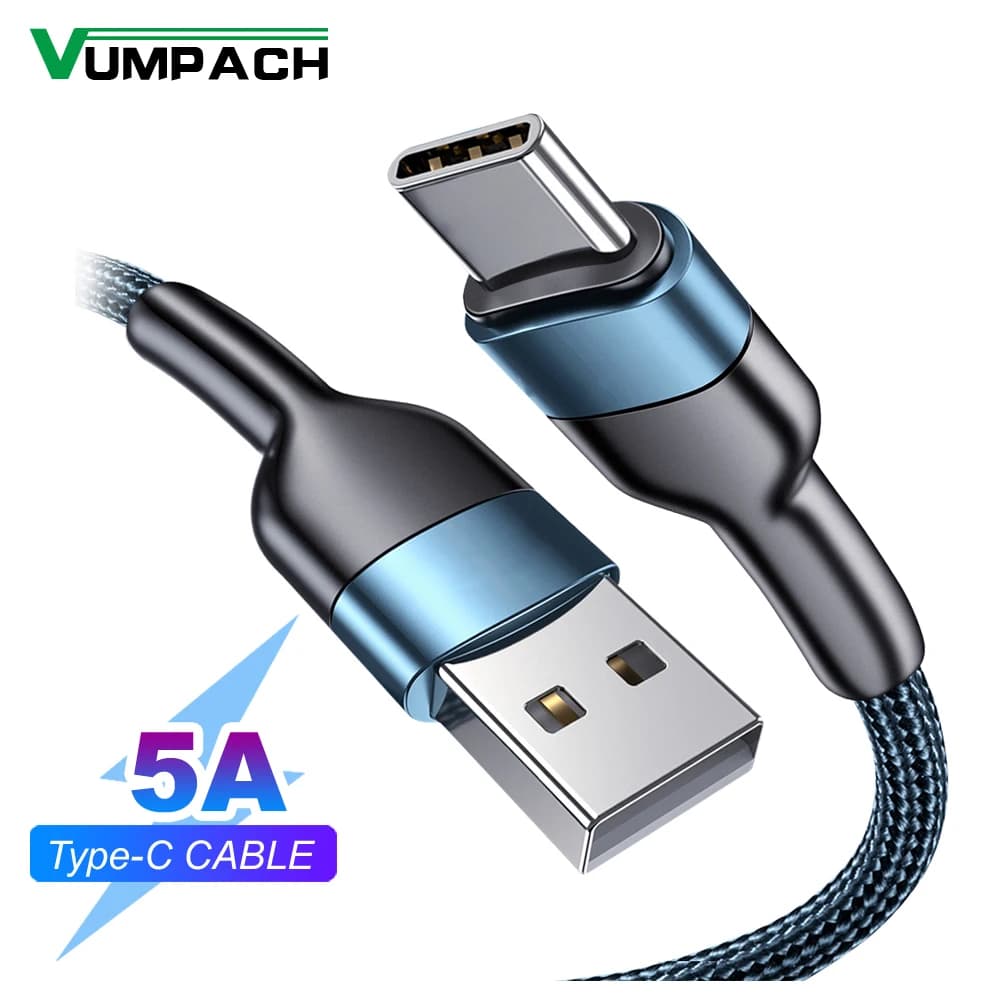 Vumpach cavo usb c tipo c cavo dati di ricarica rapida cavo caricabatterie c per Samsung s21 s20 A51 xiaomi mi 10 redmi note 9s 8t