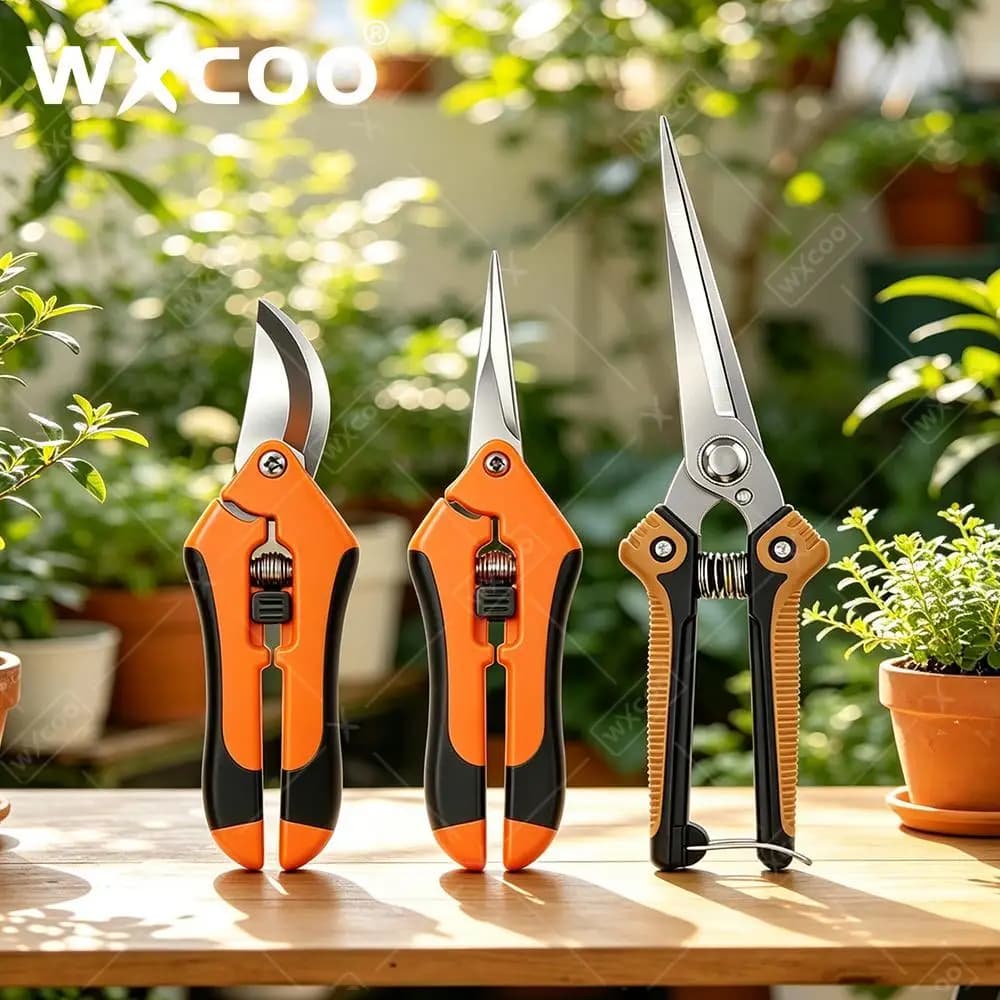 Stainless Steel Professional Gardening Shears Sharp Pruning Shears Pruning Branches Fruit Tree Flowers Household Garden Tools