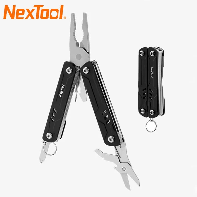 NexTool Mini Sailor pinze Lite 9 In 1 portachiavi Multitool forbici pieghevoli cacciavite senza lama EDC Outdoor Travel Multi Tools