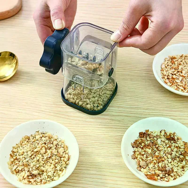 Trituratore Manuale per Noci, Frullatore Portatile per Pasta di Arachidi, Frutta Secca, Noci e Cioccolato, Accessori da Cucina