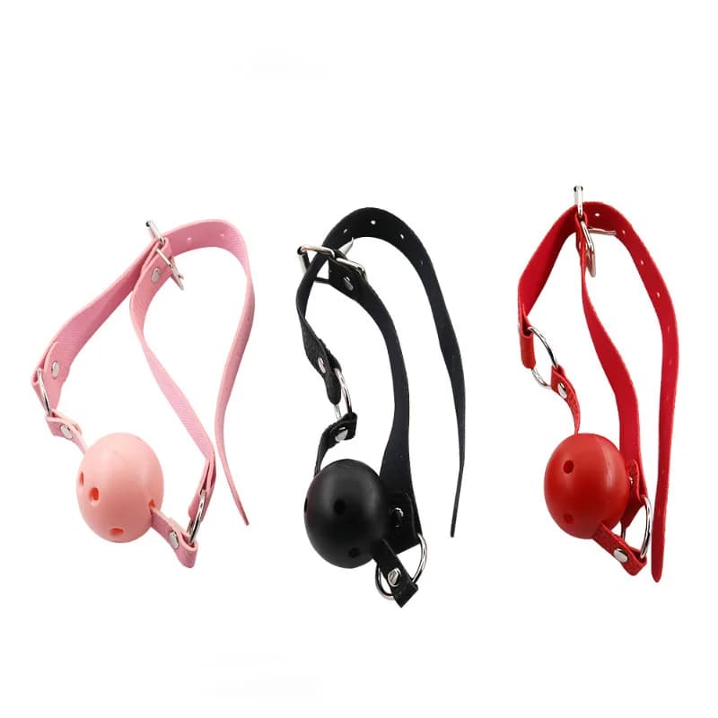 Adult Gag Toy Ball Rests Mouth For Women Couples Gag Vibrator Bdsm Bondage Corda Adult Games Sex Shop 18+ BDSM Sex Toys