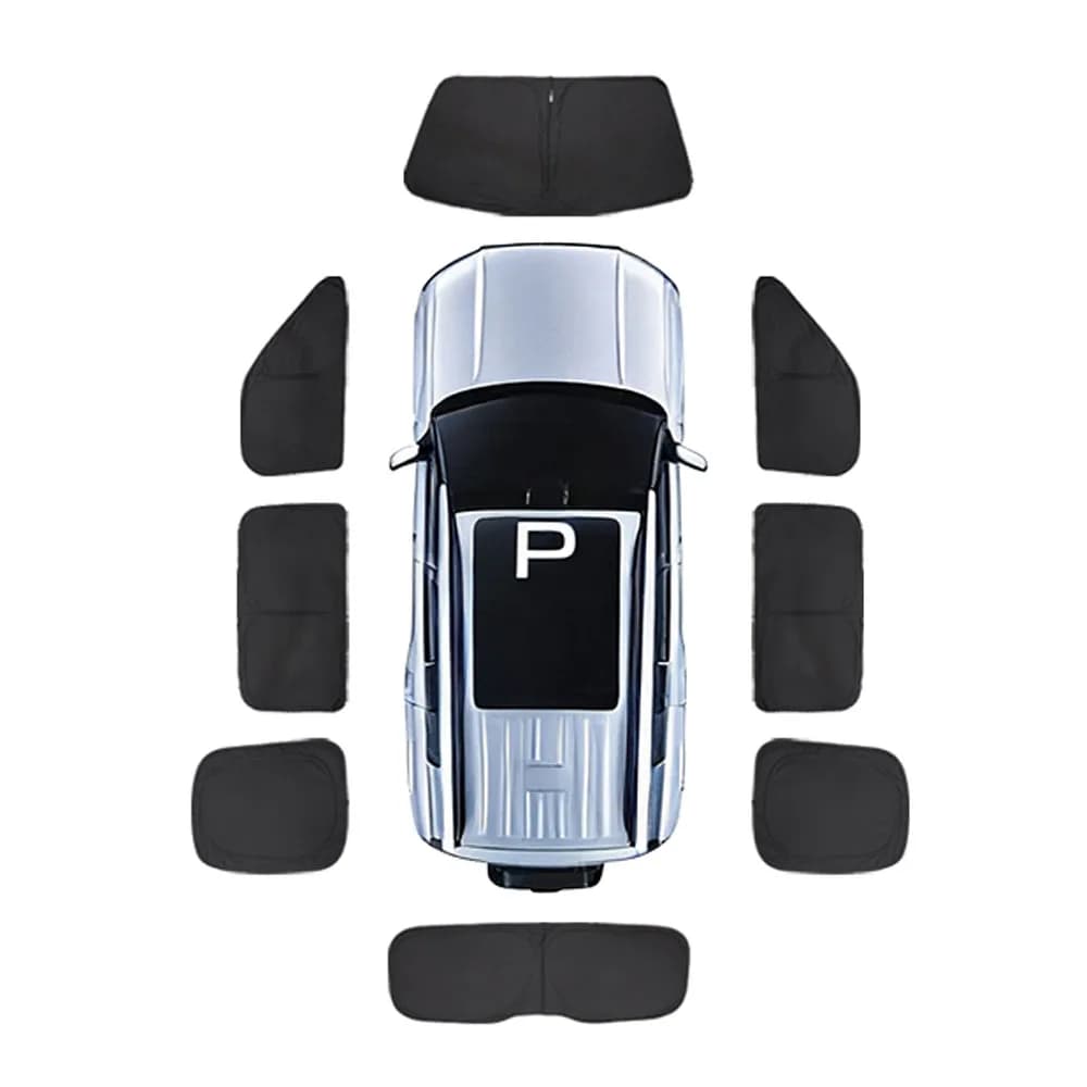 Tenda parasole in grafene per BYD Leopard 7/Titanio 7/Super 7 Accessori interni Protezione solare Isolamento termico Parasole privacy