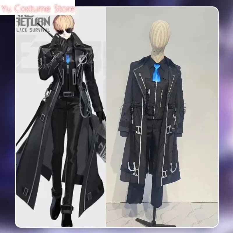 Yu Eternal Return Alex Agent Costumi Costume Cosplay Cos Gioco Anime Party Uniform Hallowen Play Ruolo Clot4;v'5,f;6.j;8'