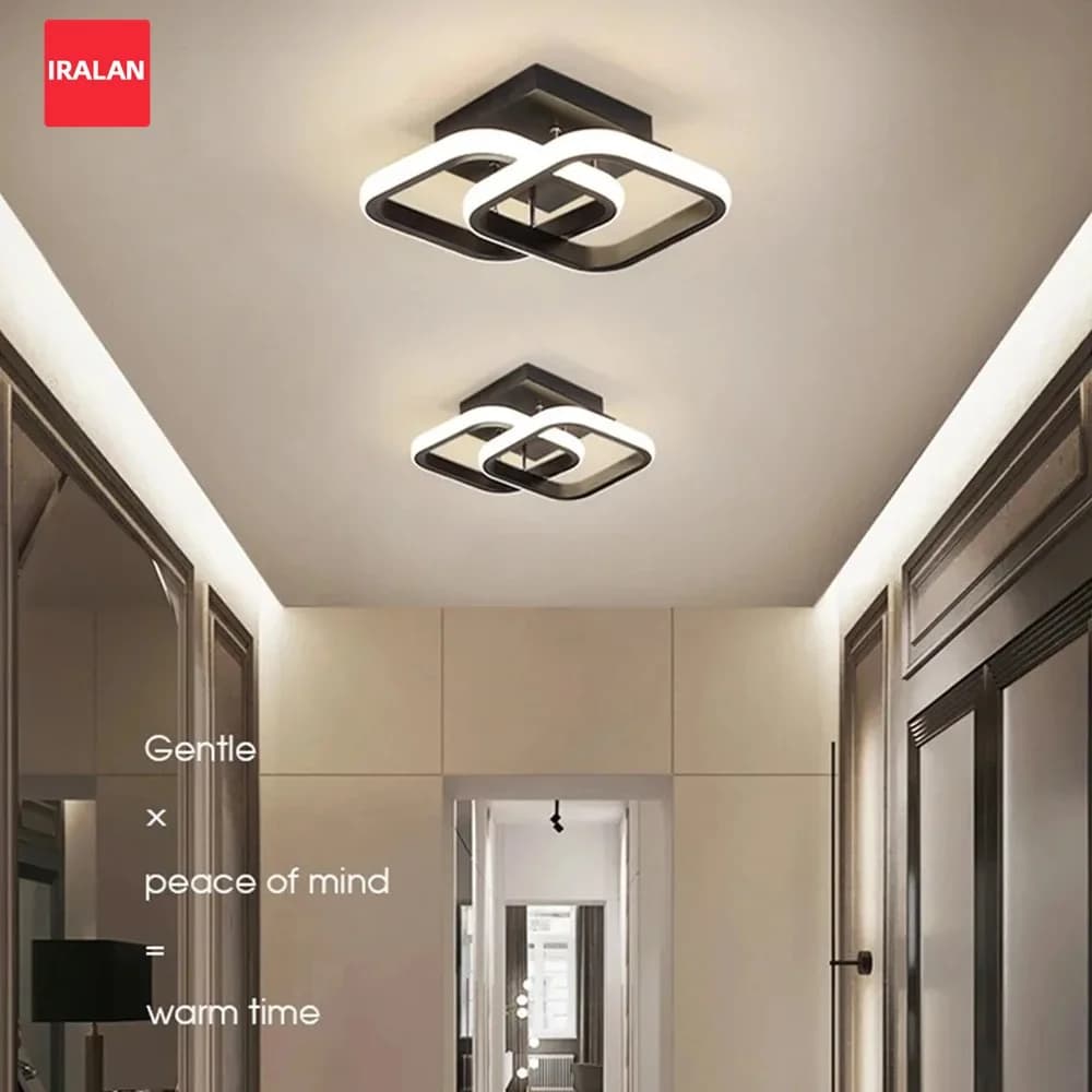 New LED Ceiling Light Modern Corridor Channel Ceiling Lamp Balcony Crossing Chandelier Nordic Home Decor Foyer Track Lights