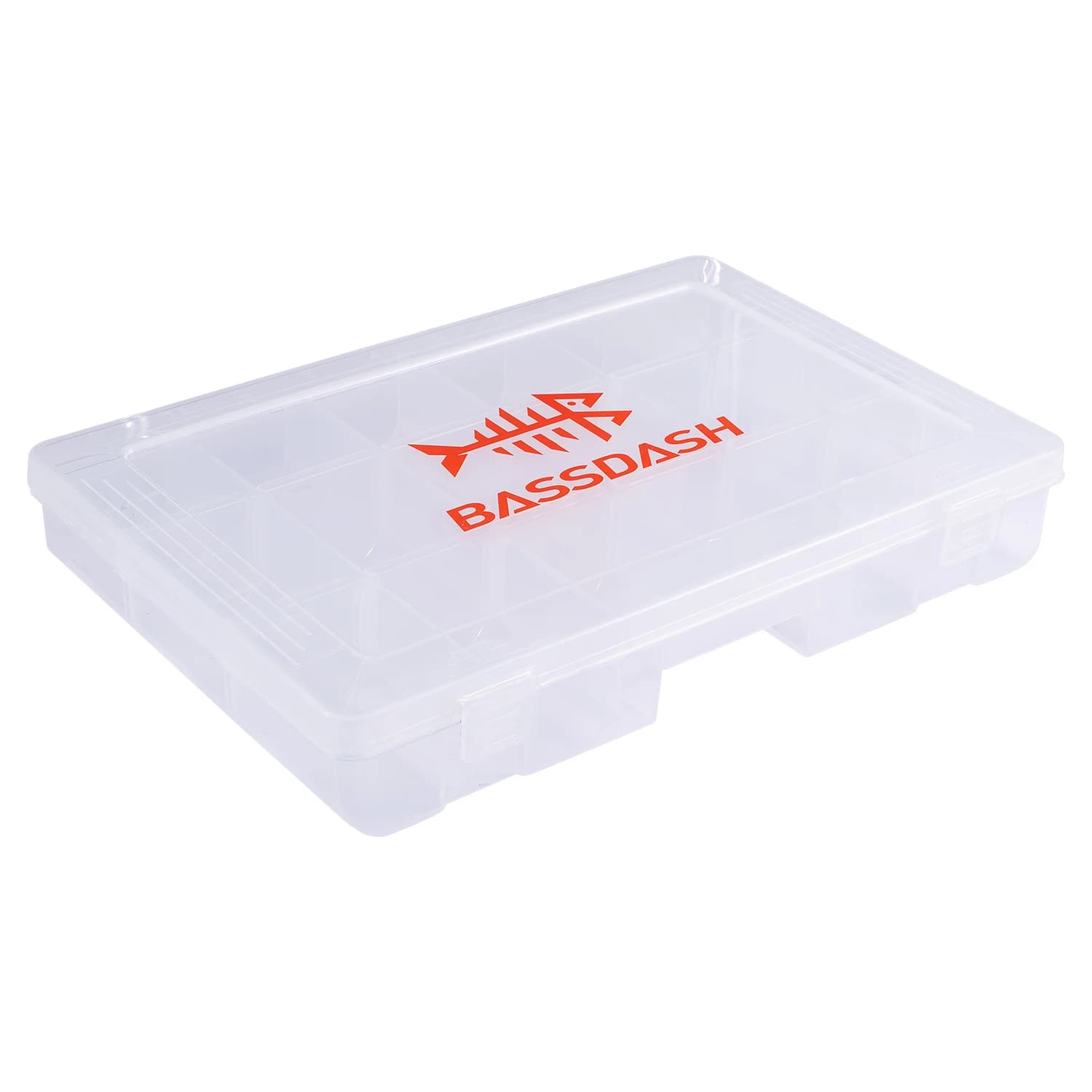 Bassdash 3600 Tackle Storage Utility Tackle Box tray for fishing baits with adjustable dividers