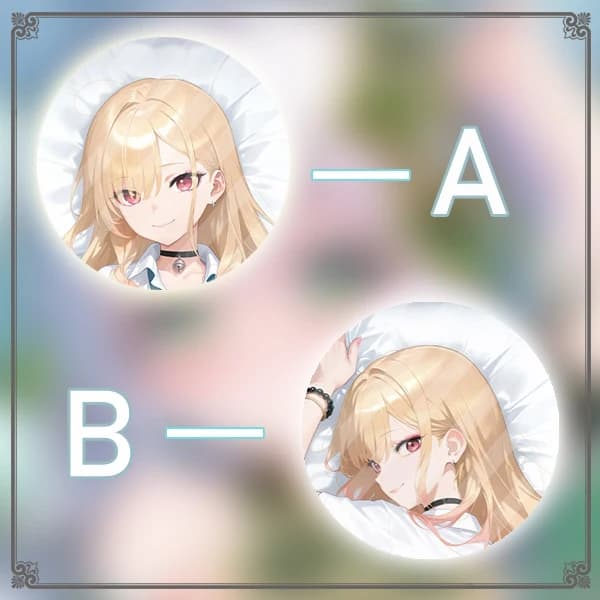 Kitagawa Marin Dakimakura Hing Japanese Cosplay pillow case Otaku Christmas pillow sheet