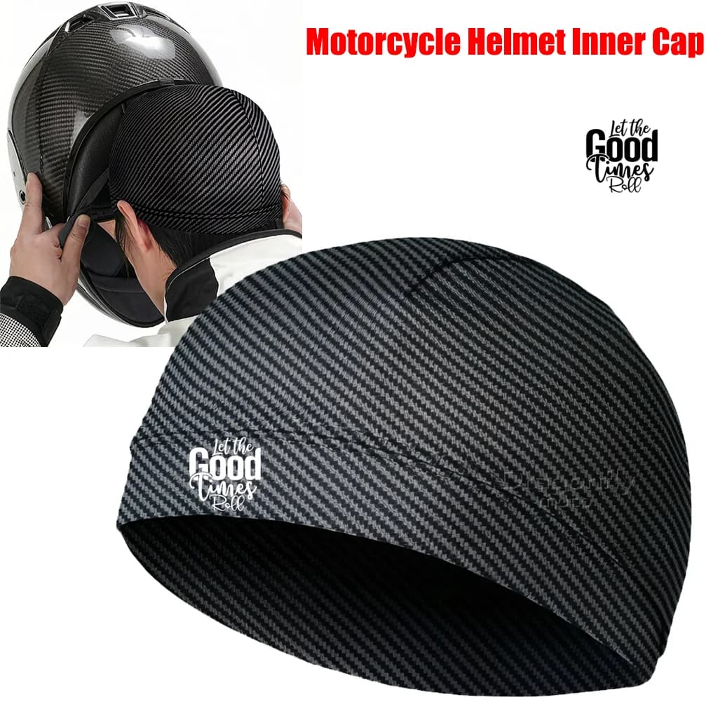 Copricapo dal design originale per Kawasaki Ninja H2 H2R Zx6R Zx12R 400 650 1000 Zx9R, cappuccio interno per casco da moto, assorbente del sudore