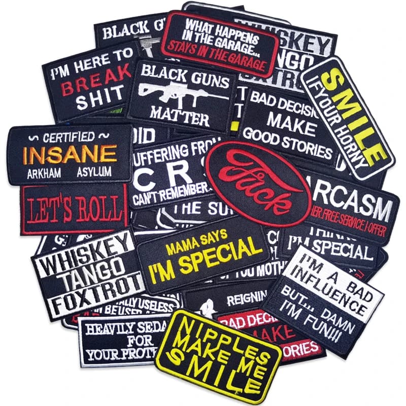 10/20/30/50 pezzi lotto patch per abbigliamento ferro sulle lettere cucire blu rosso oro nero bianco ricamato confezione all'ingrosso set all'ingrosso misti