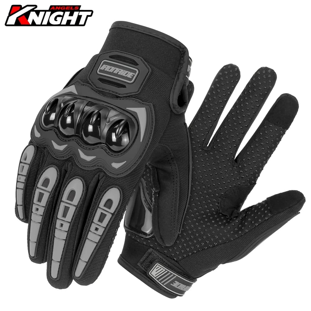 Guanti da moto estivi in rete traspirante, guanti da moto per uomo e donna, guanti da motocross touch screen, guanti da ciclismo touch screen
