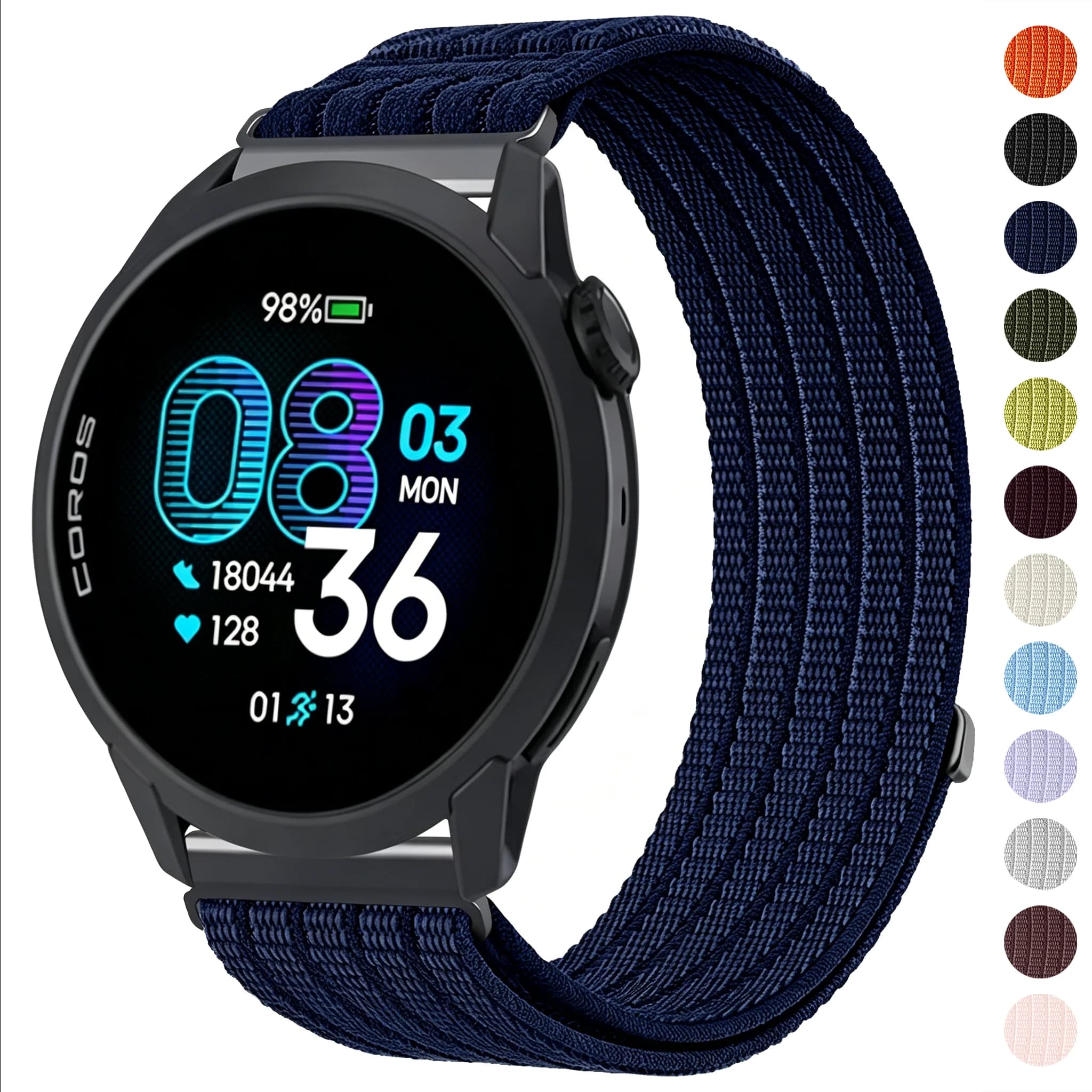 Nylon Loop Strap For COROS PACE 4 3 2/APEX 4/APEX Pro Wristband For COROS APEX 2 Pro 46mm 42mm Bracelet 20mm 22mm Watch band
