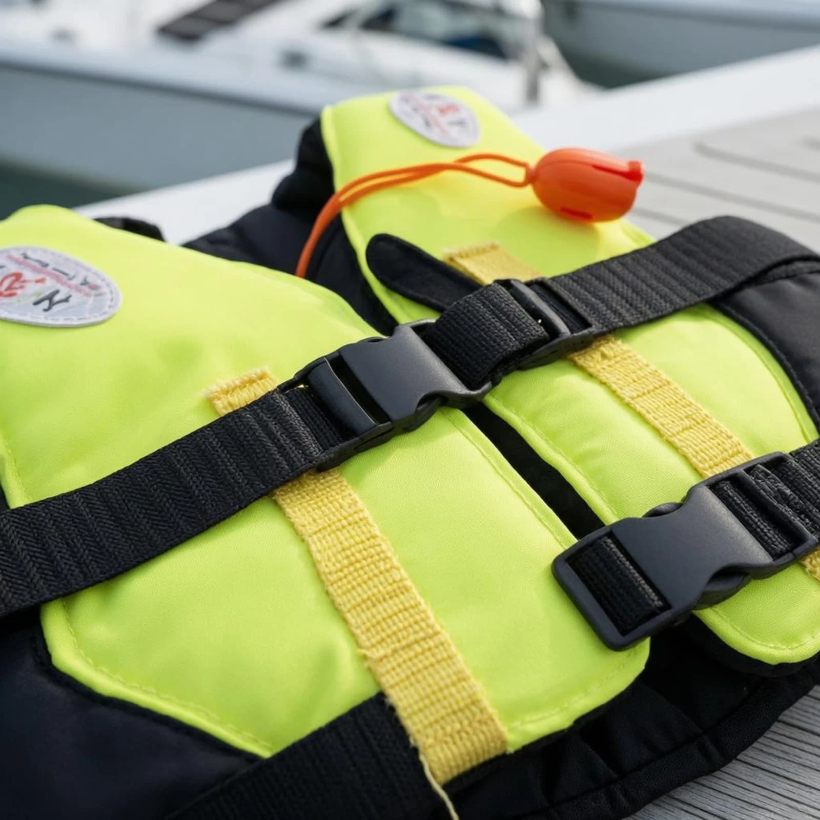 Adult Life Jacket Vest High-Visibility Padded Flotation Vest Personal Flotation Device Ergonomic Design for Surfing