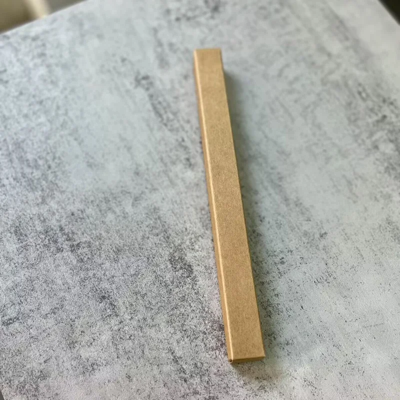 30 pz Vintage Kraft Carta Bastoncino di Incenso Scatola di Immagazzinaggio Vuoto Lungo Joss Bastoni Imballaggio Scatole di Imballaggio Contenitore 23x2x2 cm