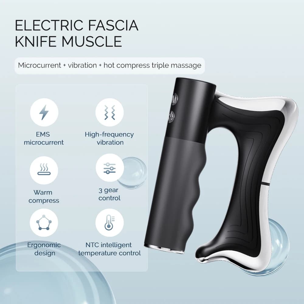 Electric Percussion Massage Gun for Deep Muscular Stimulation and Lift from Muscular Pain