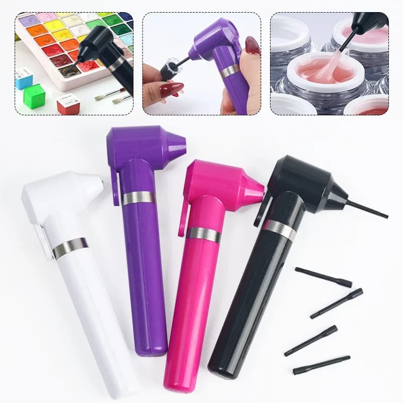 Tattoo Ink Mixer Pigment Stirrer With 5 Sticks Mixing Tattoo Machine Supplies Tattoo Accessories Body Art Permanent Makeup Tool