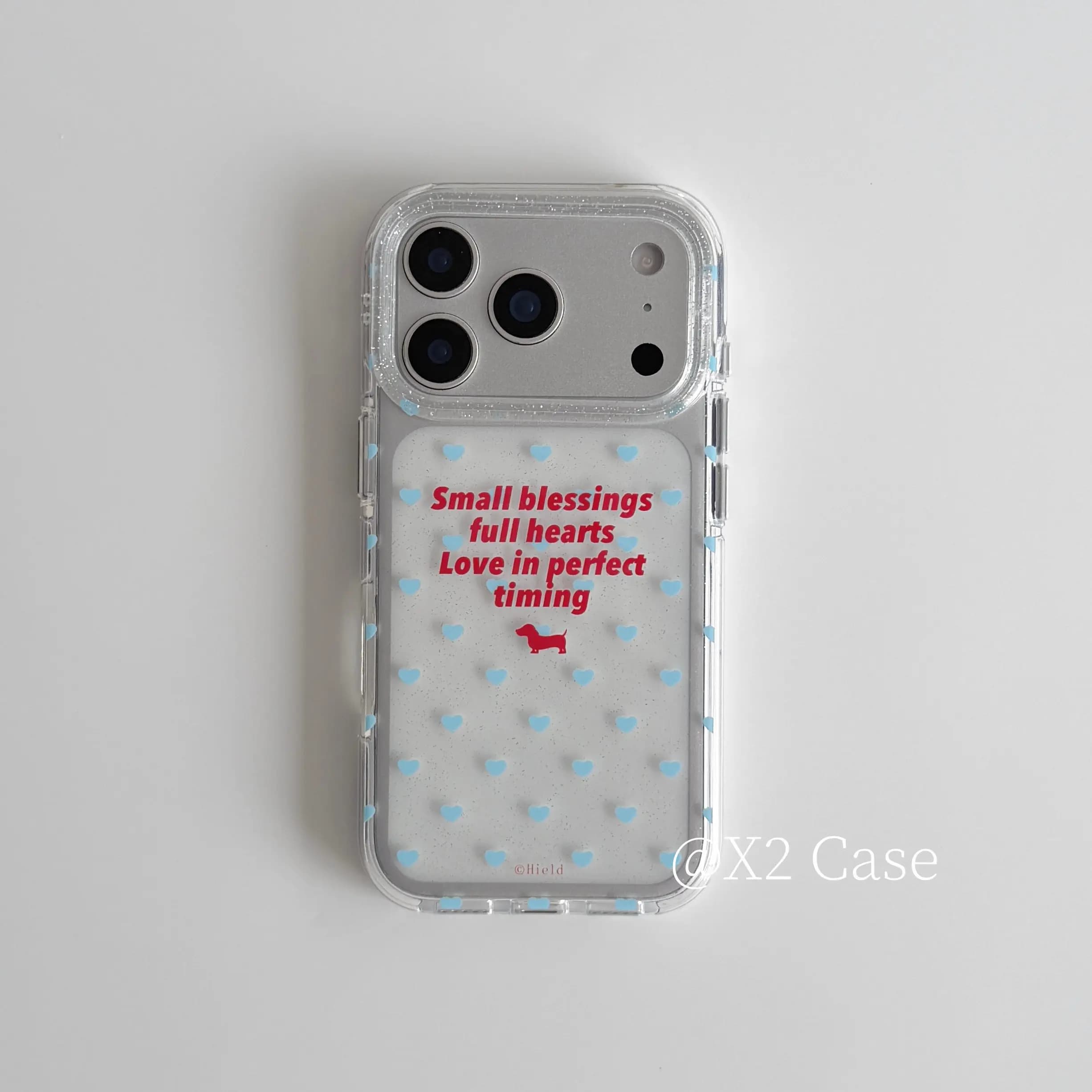 Ins Blue Love English Shining Y2K Girl Phone Case For iPhone 18 17 16E 15 14 13 12 11 Pro XR X Max 7 8 Plus Mini Y2K Cover