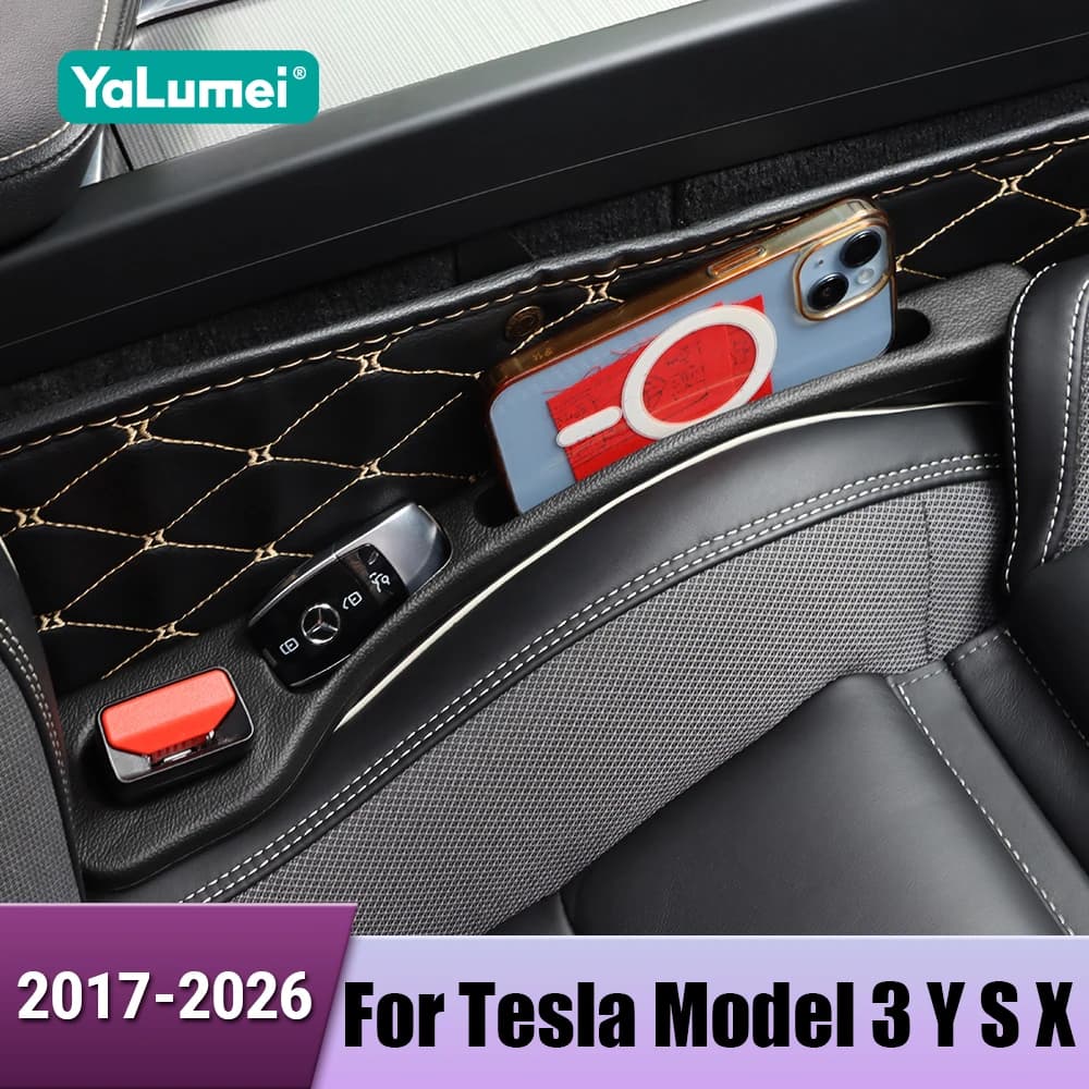 Universale Seggiolino Auto Gap Striscia A Prova di Perdite Per Tesla Modello 3 YSX 2017 2018 2019 2020 2021 2022 2023 2024 2025 2026 Accessori