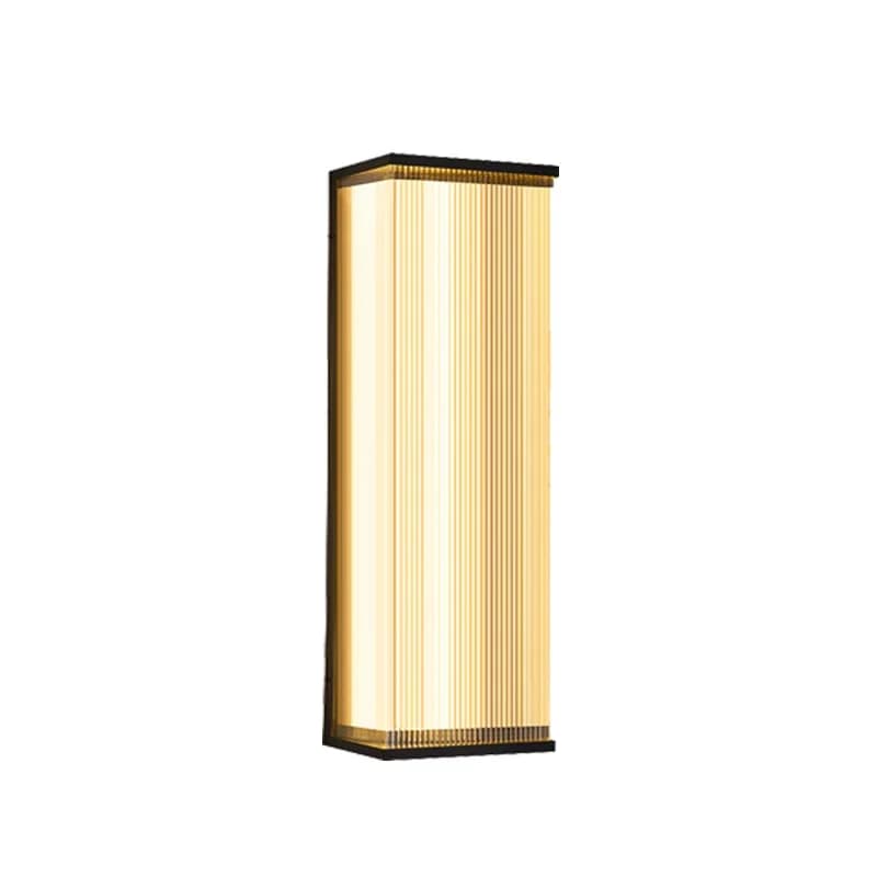 Lampada da parete impermeabile per terrazza esterna, hotel, villa, porta, pilastro da parete, moderna e semplice lampada da cortile